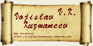 Vojislav Kuzmančev vizit kartica
